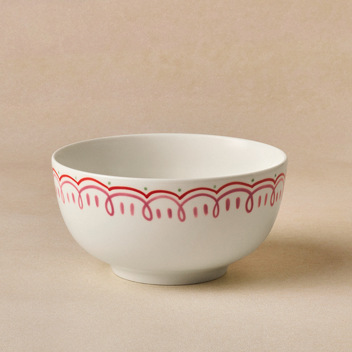 Karaca Cherry Time Noodle Kase 14 cm - Karaca Karaca 2 Al 1 Öde