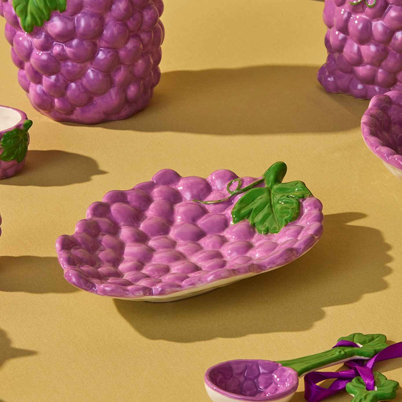 Karaca Grape Pasta Tabağı 21 cm - Karaca Karaca 2 Al 1 Öde