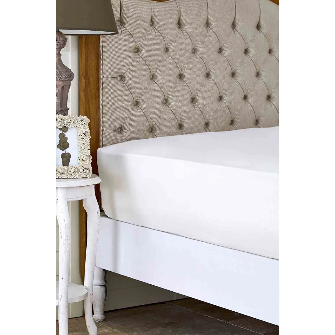 Karaca Home Ekru %100 Pamuk Düz Çarşaf 240 cm x 260 cm - Karaca Karaca 2 Al 1 Öde