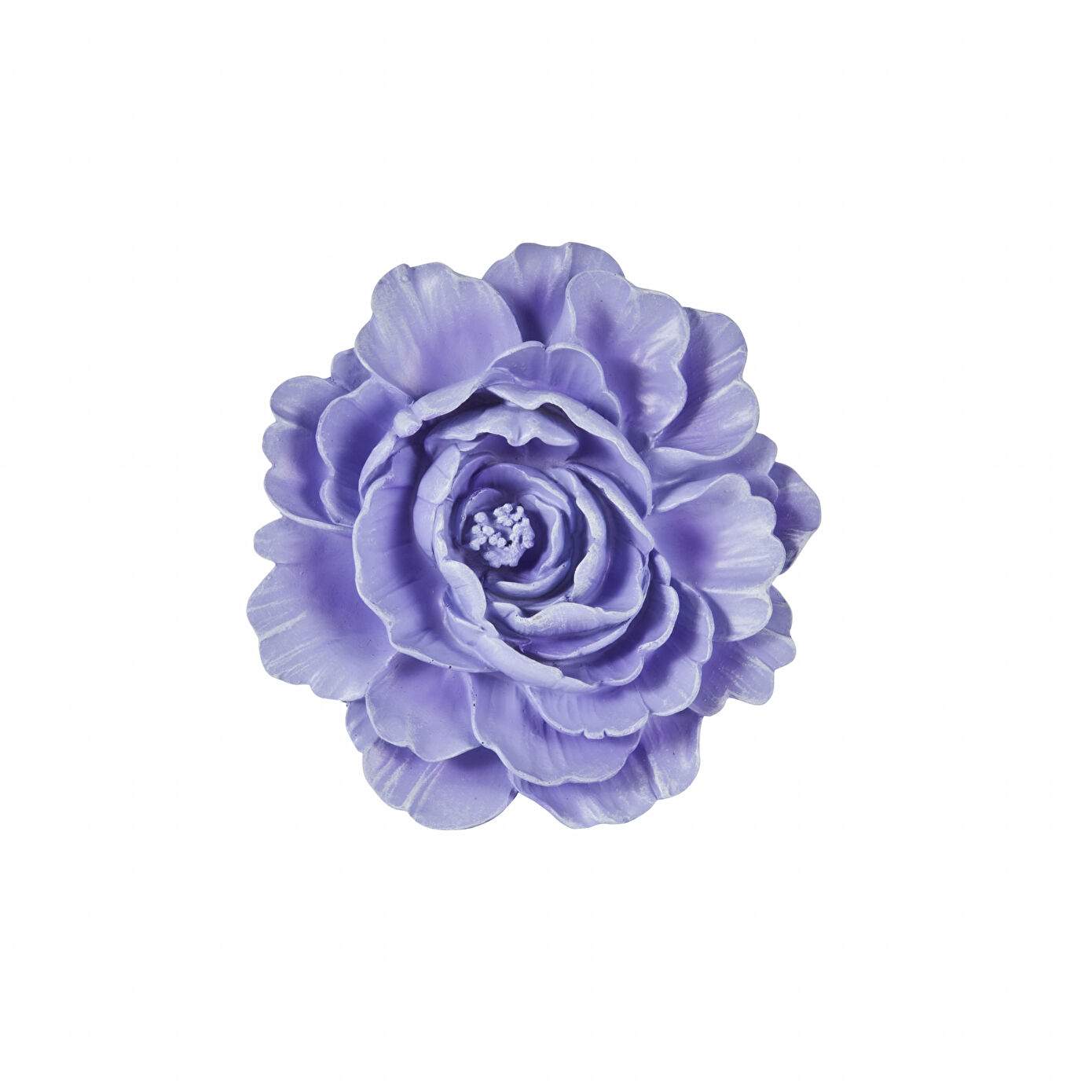 Karaca Home Nova Flower Dekoratif Obje 20x3,5 cm Lila - Karaca Karaca 2 Al 1 Öde