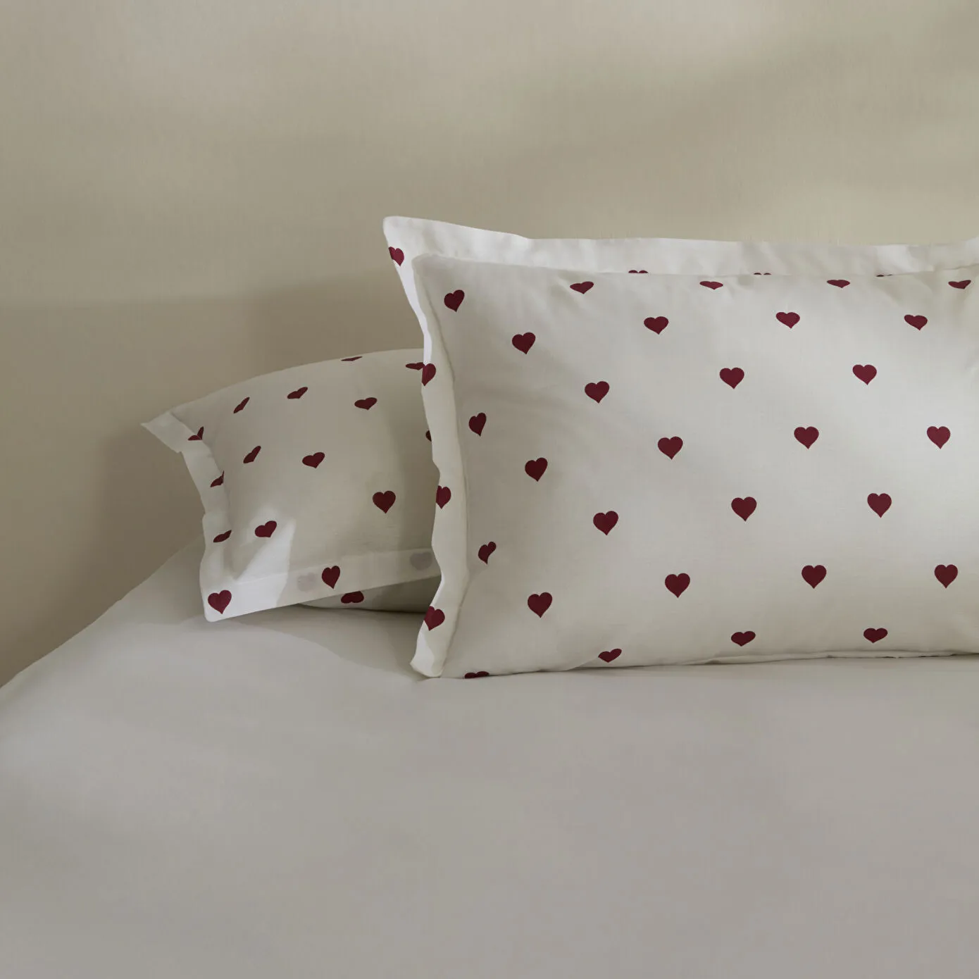 Karaca Home Amour 2'li Yastık Kılıfı Kırmızı - Karaca 2 Al 1 Öde