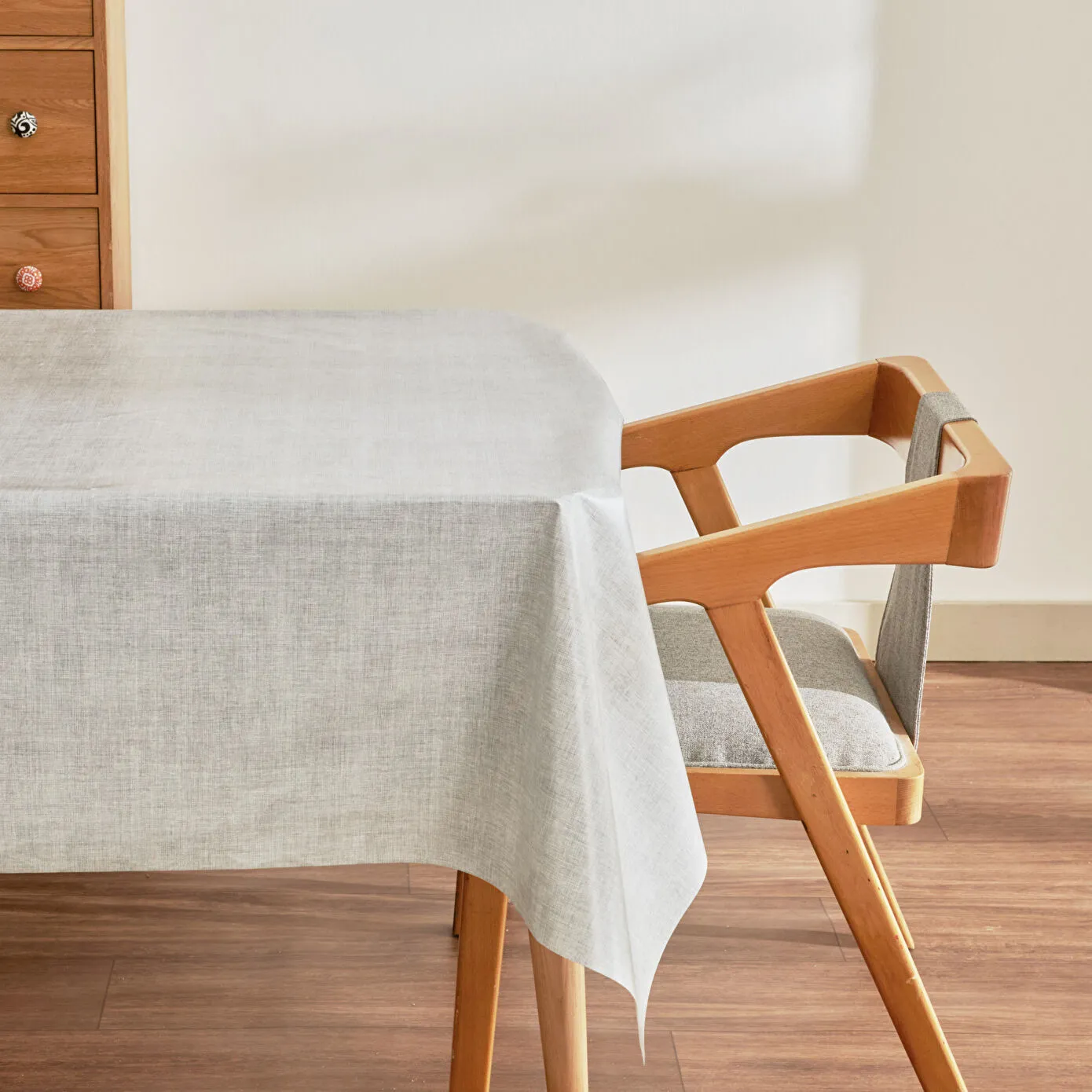 Karaca Home Luna Pvc Masa Örtüsü Gri - Karaca 2 Al 1 Öde