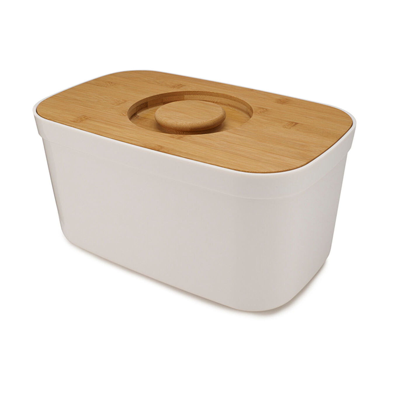Joseph Joseph Bread Bin with White Cutting Board Lid Cookplus