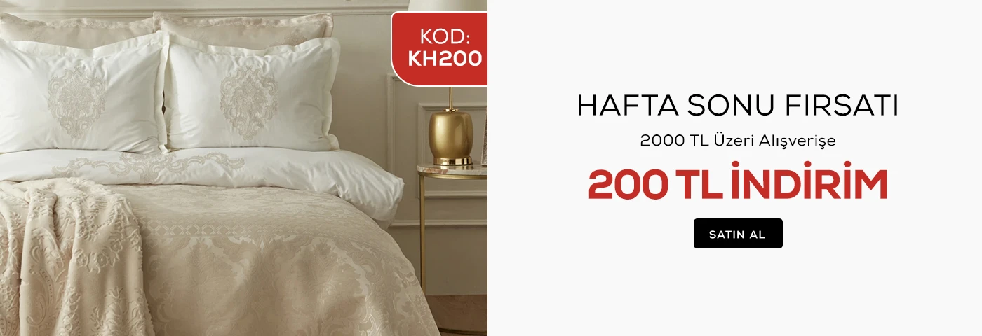 Home 2000TL Üzerine 200TL İndirim