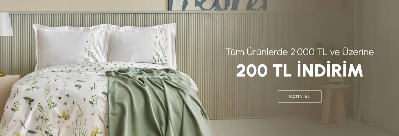 2000 TL ve Üzeri 200 TL İndirim