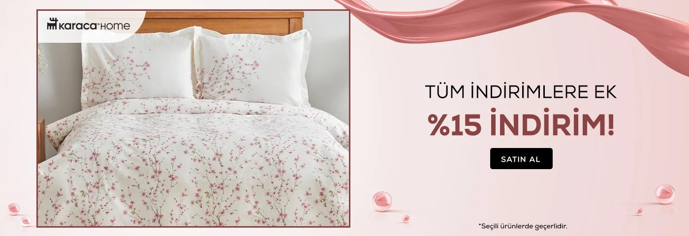 Yüzde 15 İndirim Fırsatı