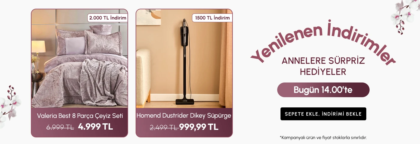 Anneler Günü Sürpriz Fırsatlar