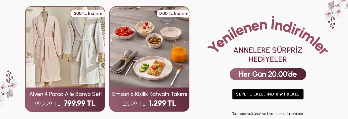 Anneler Günü Sürpriz Fırsatlar