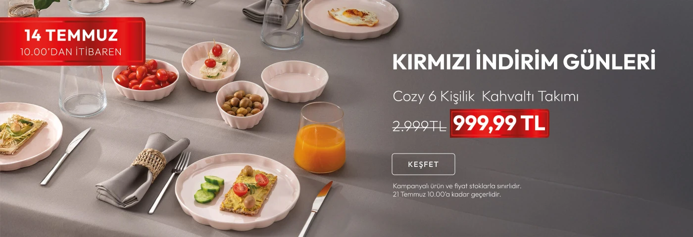 Cozy Haftaklık Ürün Teaser