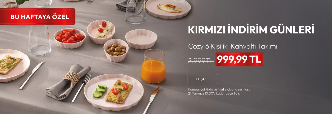 Cozy Haftaklık Ürün