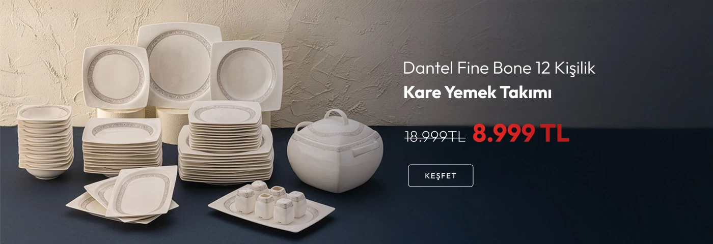 Dantel Yemek Takımı