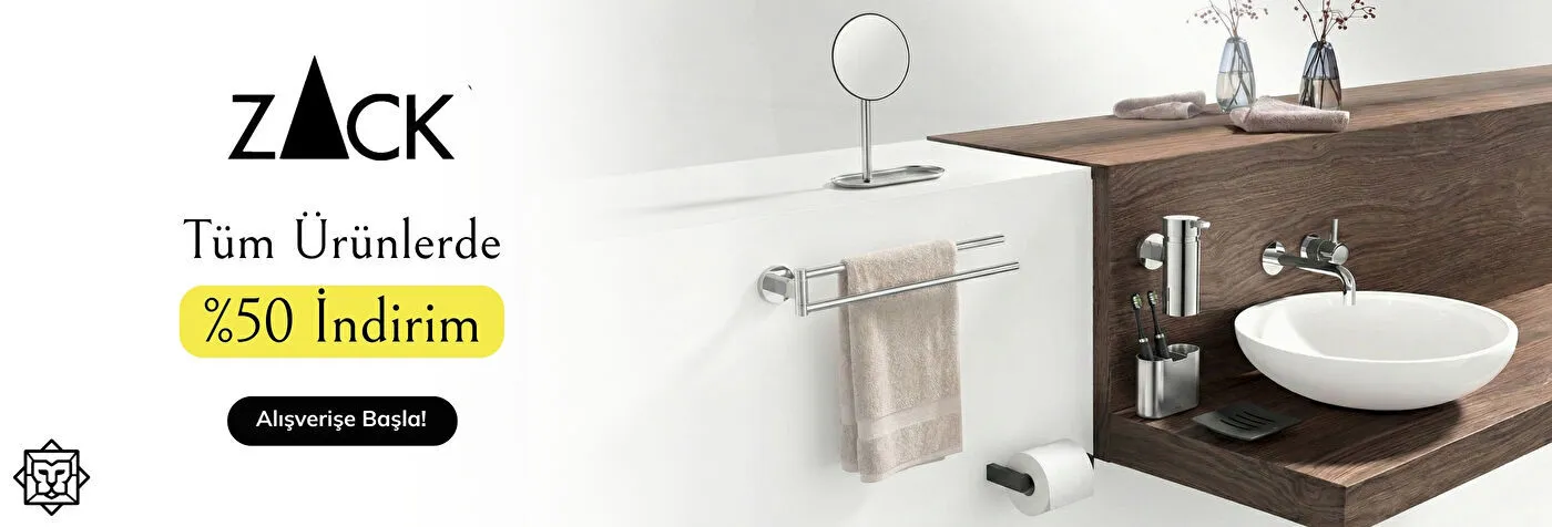 Zack Tüm Ürünlerde %50 İndirim