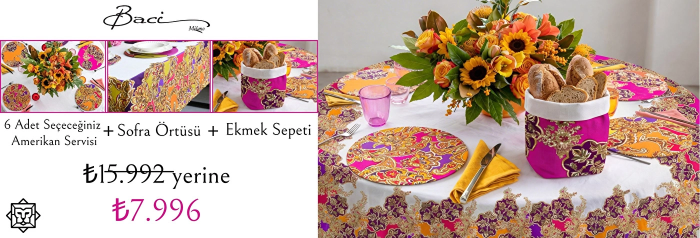 Baci Milano Sofrası