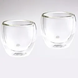 Jumbo Glory Double Wall Çift Cidarlı 2'li Oval Bardak - 250 ml