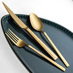Jumbo Athena 18 Parça 6 Kişilik Yemek Çatal Kaşık Bıçak Takımı