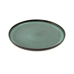 Jumbo Twin Green Düz Tabak 29 cm