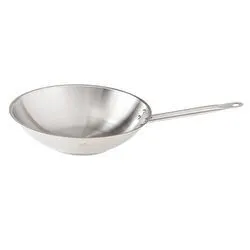 Jumbo Strong Paslanmaz Çelik 28 cm İndüksiyon Tabanlı Wok Tava
