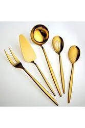 Jumbo 5800 Titanyum Gold 5 Parça Servis Seti