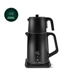 Jumbo x Homend Royaltea Cooltouch 1792H Dokunmatik Çift Duvarlı Paslanmaz Çelik Konuşan Çay Makinesi Wifi ile Kontrol