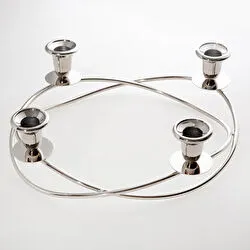 Jumbo Helena Yuvarlak Şamdan