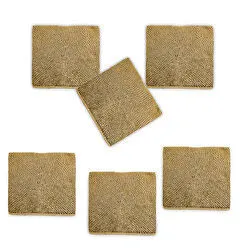Jumbo Carina 4'lü Bardak Altlığı Kare 10 cm