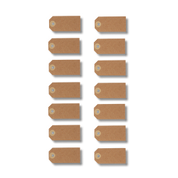 Flying Tiger Copenhagen 15'li Karton Etiket Seti