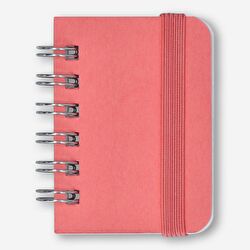 Flying Tiger Copenhagen Mini Pembe Elastik Kapaklı Çizgisiz Not Defteri