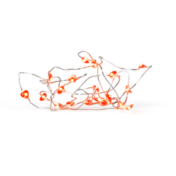 Flying Tiger Copenhagen 20 Kırmızı Kalpli Asma Işık