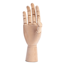 Flying Tiger Copenhagen Ahşap El Modeli 25 cm