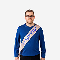 Flying Tiger Copenhagen Açık Pembe Doğum Günü Bandı