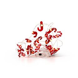 Flying Tiger Copenhagen Baston Şeker Şekilli Yılbaşı Ağacı Işığı