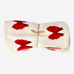 Flying Tiger Copenhagen Fiyonk Desenli Polar Battaniye