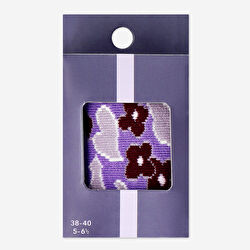 Flying Tiger Copenhagen Çiçek Desenli Çorap 38/40