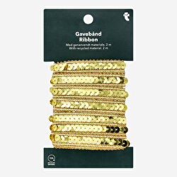 Flying Tiger Copenhagen Altın Payetli Kurdele