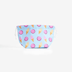 Flying Tiger Copenhagen Alüminyum Kaplı Büzgülü Çanta