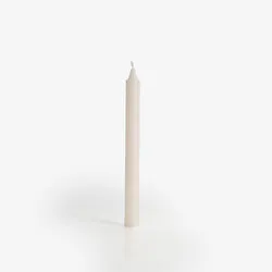 Flying Tiger Copenhagen Fildişi Rengi Şamdan Mumu 2,2 cm x 24 cm