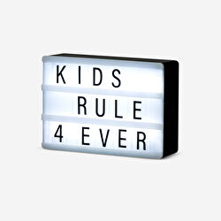 Flying Tiger Copenhagen Işıklı Harfli Yazı Panosu