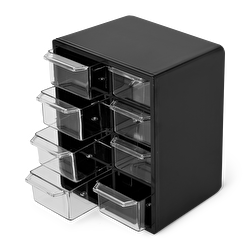 Flying Tiger Copenhagen Çekmeceli Depolama Kutusu Siyah