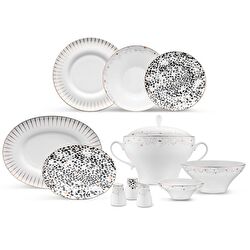 Jumbo Safari 62 Parça 12 Kişilik Yemek Takımı