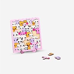 Flying Tiger Copenhagen Ahşap Minik Hayvan Şekilli Yapboz