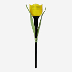 Flying Tiger Copenhagen Güneş Enerjisiyle Çalışan Sarı Lale Şeklinde Lamba