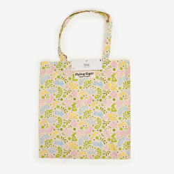 Flying Tiger Copenhagen Çiçekli Tavşan Desenli Bez Çanta