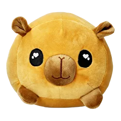 Flying Tiger Copenhagen Sarı Yuvarlak Şekilli Kapibara Peluş Oyuncak