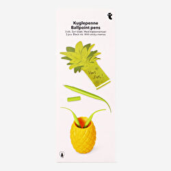 Flying Tiger Copenhagen Ananas Şeklinde Tükenmez Kalem Seti