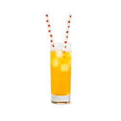 Flying Tiger Copenhagen 8'li Çilek Desenli Plastik Pipet