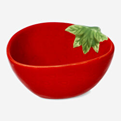 Flying Tiger Copenhagen Çilek Şeklinde Mini Seramik Kase