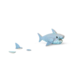Flying Tiger Copenhagen Kendin Yap 3D Köpek Balığı Kiti