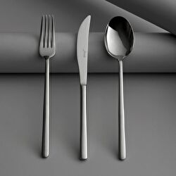 Jumbo 2900 Vannes 18 Parça 6 Kişilik Yemek Çatal Kaşık Bıçak Takımı