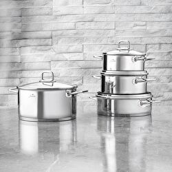 Jumbo New Malibu 8 Parça İndüksiyon Tabanlı Tencere Seti