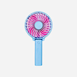 Flying Tiger Copenhagen Mavi Şarj Edilebilir El Vantilatörü